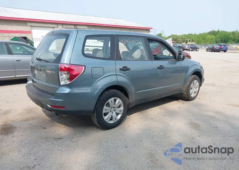 2009 Subaru Forester 2.5X from USA, damaged, VIN JF2SH61659H738609